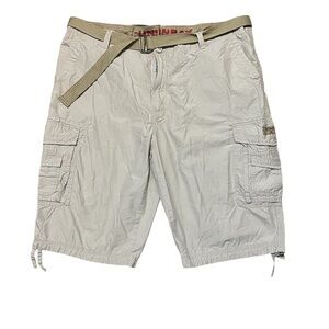 4/$25 Men’s UNIONBAY Beige Cargo Shorts Waist Size 48